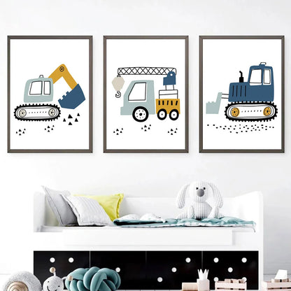 Boys Room Wall Prints